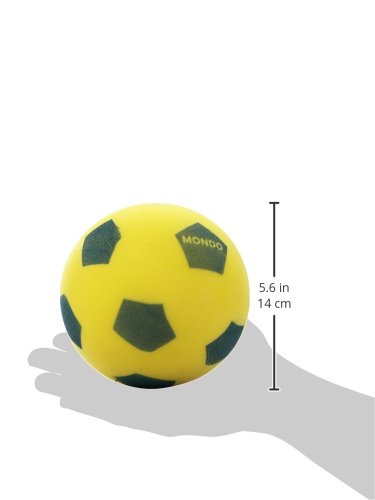 Mondo Toys - SOFT BALL 140 - Palla di spugna diametro 14 cm - 1 palla morbida - colori misti - 07851