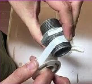 CG94 Nastro Teflon 1/2" x 12 mt. Spessore 0,075 – Sigilla Raccordi Filetti Idraulici Riparazioni Idrauliche