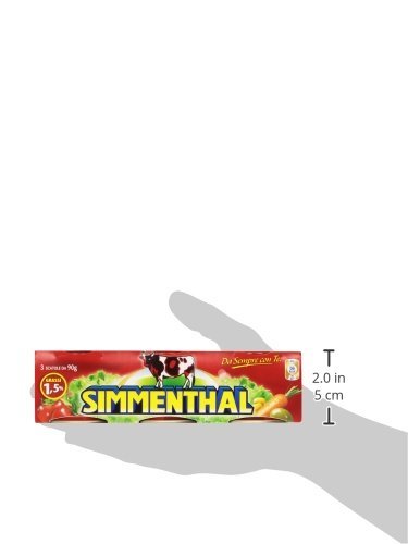 Simmenthal: Piatto Pronto di Carni Bovino in Gelatina Vegetale" Piatto di Carne Pronto in Gelatina Vegetale 140 g (confezione da 8)