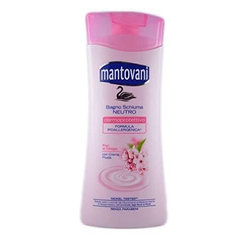 Mantovani 6 x Schiuma da Bagno Fior di Ciliegio 400 ML
