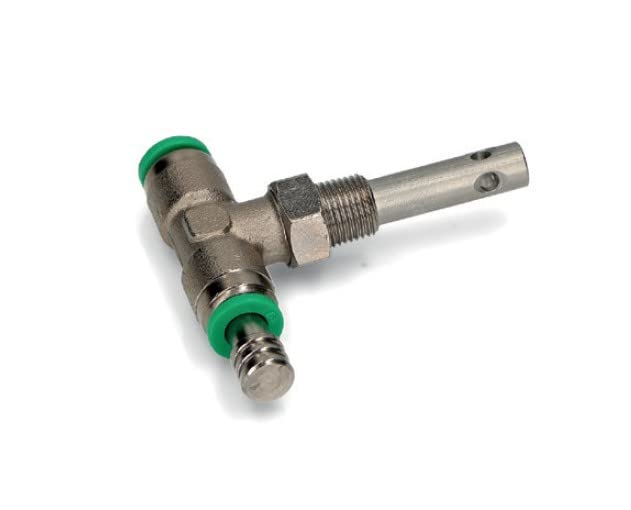 CG94 RACCORDO A "T” Ø 1/8’’M, 6mm CON TAPPO, SENZA TUBO