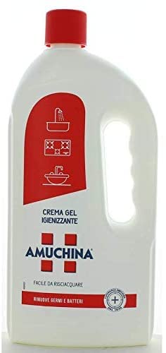 4 Pezzi Amuchina Crema Gel Superfici - 750ml [Totale 3000 ml]
