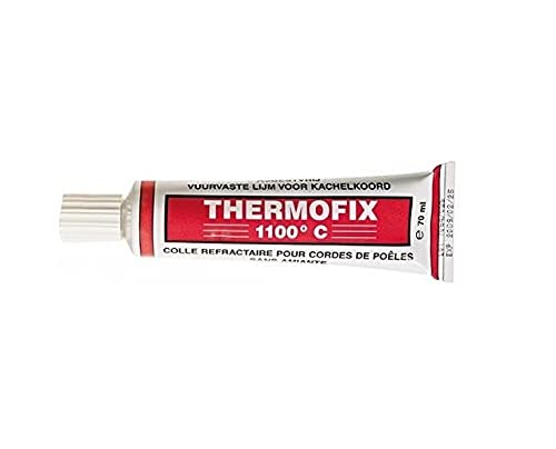 Adesivo refrattario THERMOFIX resiste a 1100°C Tubetto da 115gr. / 70ml.