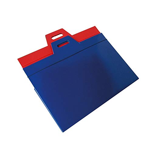 CART. PORTAD C_MANICO FIBRONE 50X70 BLUARCA.-0253MBL-