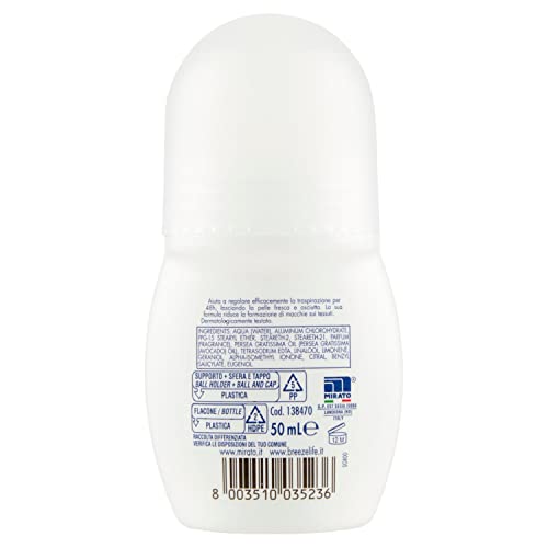 Breeze Deodorante Roll-On Mediterraneo, 50ml