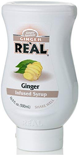 Reàl | Infuso di Zenzero | Zenzero Laiwu Sciroppo per Dolci | Sciroppo Zenzero Preparato Cucina - 1 x 500 ml.