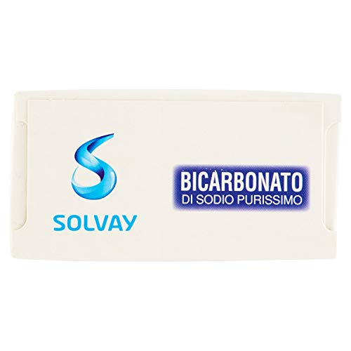 Solvay - Bicarbonato di Sodio 1000g - Multiuso - Ad uso alimentare - Casa; Cucina; Lavatrice