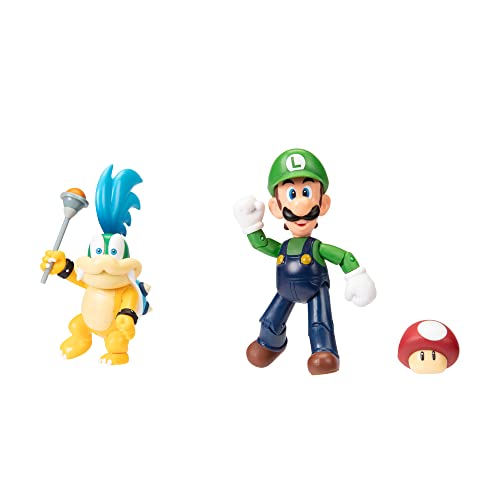 Nintendo 410634 Action Figures, Fire Mario contro Magikoopa