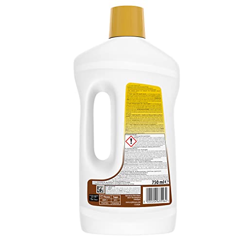 Pronto Legno Pulito - Detergente Liquido per Pavimenti in Legno Opaco, Fragranza Olio di Mandorla, 1 Confezione da 750ml