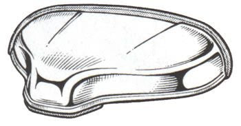 CG94 - FANALE TARGA F!IAT 500 DX=SX