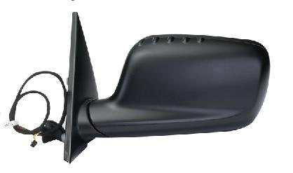 RETROVISORE ELETT. Term. Rib. Sinistra [Lato Guida] per Auto: Serie 3 E46 Coupe' Cabrio - Calotta da VERNICIARE - Vetro Blu ASF.
