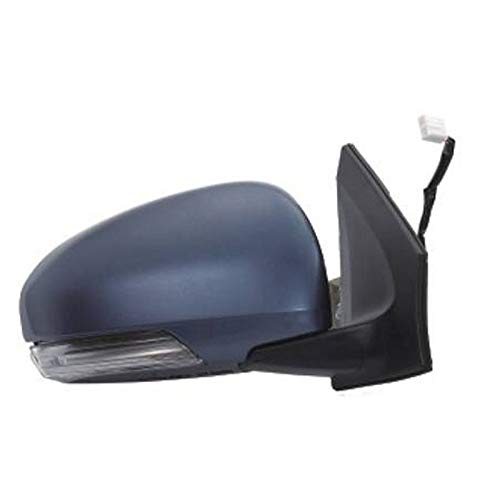 7445610361333 Derb Specchio Specchietto Retrovisore Sx Sinistro [Lato Guida](Elettrico - Con Fanale) - Calotta Da Verniciare 5 Pin