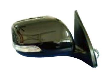 RETROVISORE ELETT. Term. Rib. C/Fan. Destro [Lato Passegero] per Auto: Land Cruiser FJ 150 - Calotta da VERNICIARE