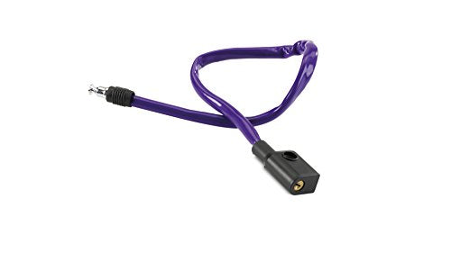 Bottari Cavo Lucchetto con Chiave di Sicurezza della Bicicletta da Uomo Morbido Sheath-Purple