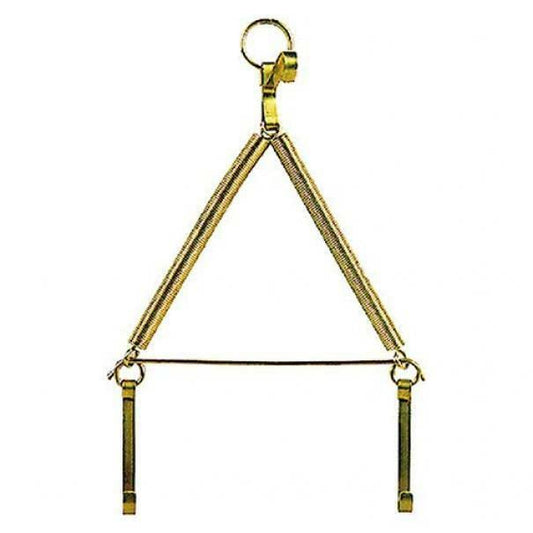 Koncreto Gancio A Molla Appendipiatti Ottonato N.2 In Blister.