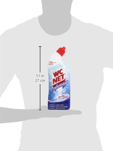 Wc Net - Detergente per Wc, Profumoso Gel,Elimina gli Odori, 700 ml, Profumi Assortiti
