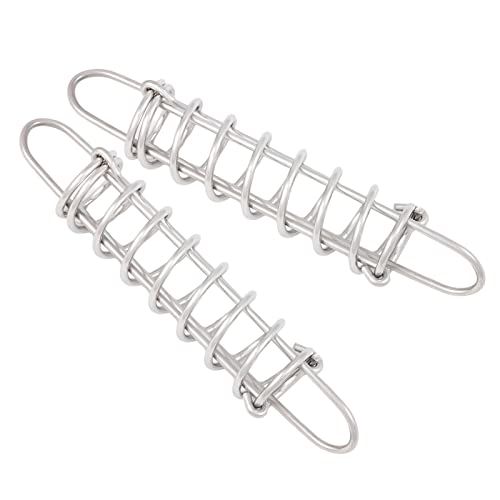 GeBOOTE24 An- & Verkauf 2 ammortizzatori in acciaio inox A2 per barche fino a 6 m, ammortizzatore a molla