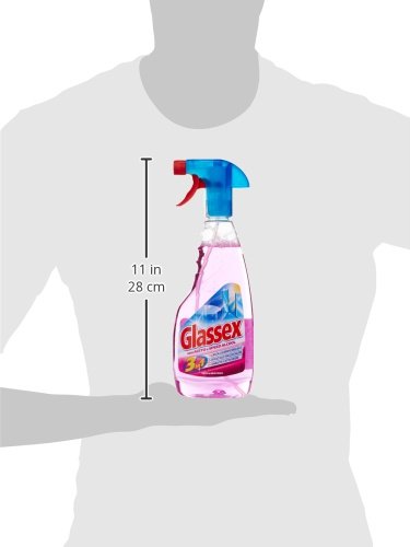 Glassex Detergente per vetri con Aceto - 12 pezzi da 500 ml [6 l]