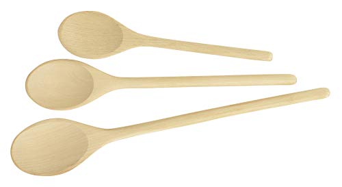 Tescoma Legno, Betulla, Set 3 cucchiai, 547 unità