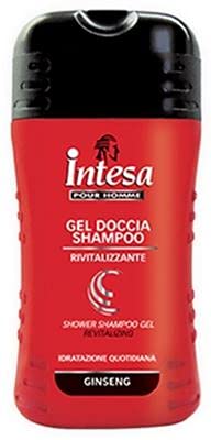 Set 12 INTESA Doccia-Sha Ginseng-Nero 250 Ml Cura E Pulizia Del Corpo