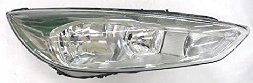 FARO DEPO H7-H1 C/MOTORE ELETTRICO C/LUCE DIURNA A LED PARABOLA CROMATA F. FOCUS 02/'14>06/'18 - DX