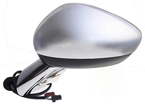 CG94 RETROVISORE ELETT. Termico C/FANALINO Sinistra [Lato Guida] per Auto: DS3 - Base E Calotta CROMATA - 7PIN