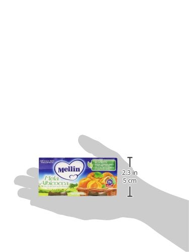 Mellin Omogeneizzato Mela e Albicocca, 2x 100g