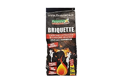 Cereria Carlo Nappi Fiambk/3 fiammelle carbonella, 3 kg, Nero, 200 x 100 x 480 cm