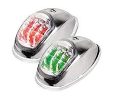 FANALI Coppia Inox 12MT -LED 12-
