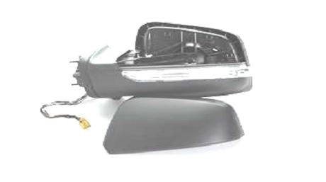 RETROVISORE ELETT. Term. C/Fan. A LED Sinistra [Lato Guida] per Auto: Classe A W169 - Calotta da VERNICIARE - 7 Pin - Vetro ASF.