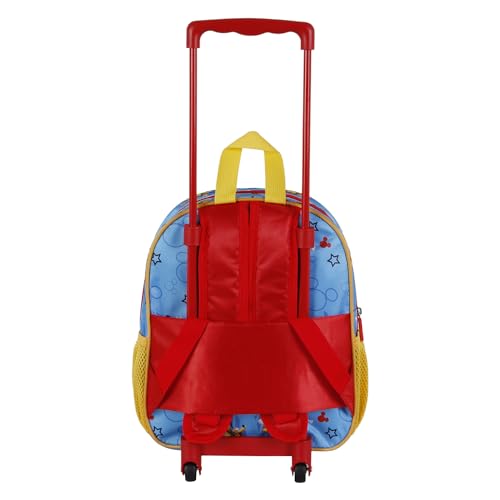 Disney Zaino 3d Con Ruote Piccolo Zaino 3d Con Ruote Piccolo, Taglia Unica