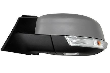 RETROVISORE ELETT. Term. Rib. C/Fan. E Luce CORT. Sinistra [Lato Guida] per Auto: Focus - Calotta da VERNICIARE - Sistema BLIS - ASF. 10PIN