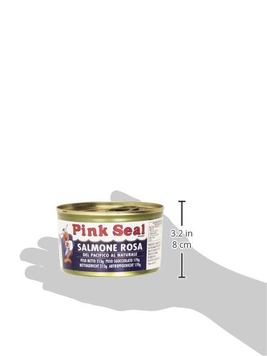 Pink Seal Salmone Rosa del Pacifico al Naturale, 213g