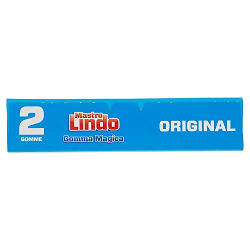 Mastro Lindo - La Gomma Magica, Con Doppio Strato - 4 confezioni da 2 gomme [8 gomme]