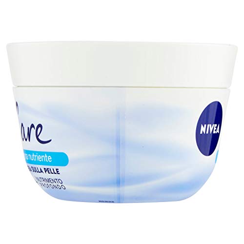 NIVEA Care Nutrimento Profondo Crema nutriente leggera per viso e corpo Formula idratante con Microsfere di Cera ad Idrodispersione
