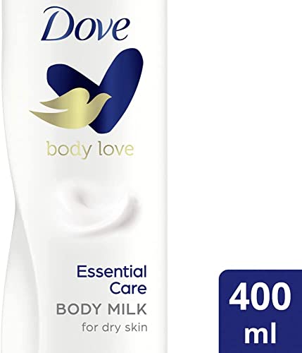Dove, Crema Corpo Abbraccio Profondo, Crema Corpo Idratante per Pelle Secca, Dona Idratazione Profonda per 48h, Pelle Morbida e Luminosa con Ceramide Restoring Serum, Dermatologicamente Testata, 400ml
