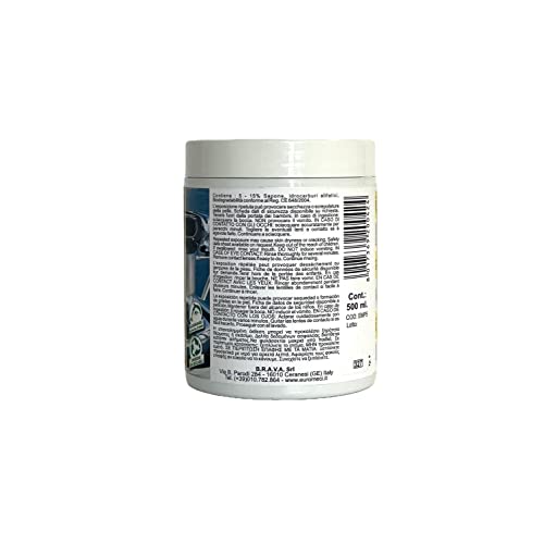 Euromeci Metal Polish, Pasta lucidante per Metalli, 500 ml