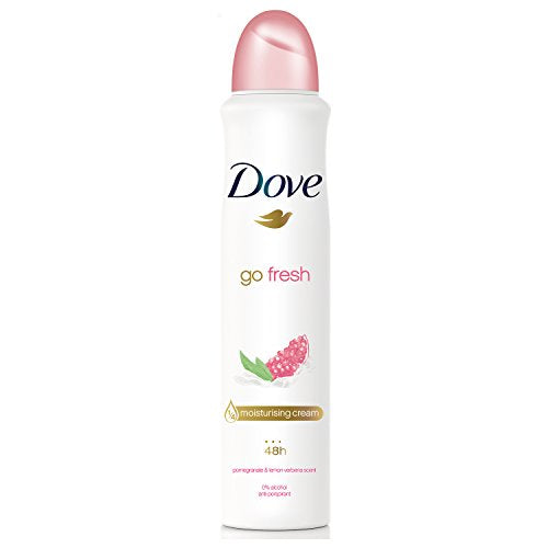 Dove Go Fresh Deodorante antitraspirante, alla melagrana, in formato spray