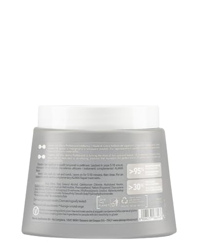 Alama Professional Repair Maschera Ristrutturante per Capelli Danneggiati e Sfibrati, 500 Millilitri