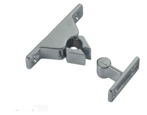 FERMAPORTE IN Ottone Cromato