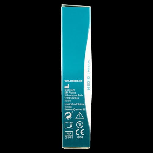 COMPEED Extreme, Cerotti per vesciche. Lunga durata e resistenti all'acqua. Ideali per lo sport - Formato medio, 6 Cerotti. Pack 100% plastic free