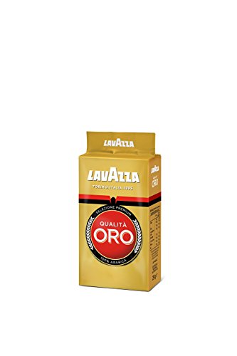 Lavazza Caffè Macinato Qualità Oro 100% Arabica - 5 confezioni da 250 grammi [1.25 Kg]