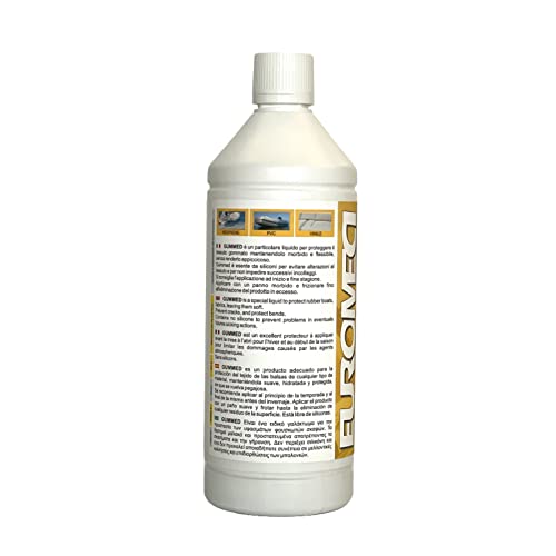 Euromeci EGUM1, Cera Liquida per Gommoni, Incolore, 1.000 ml