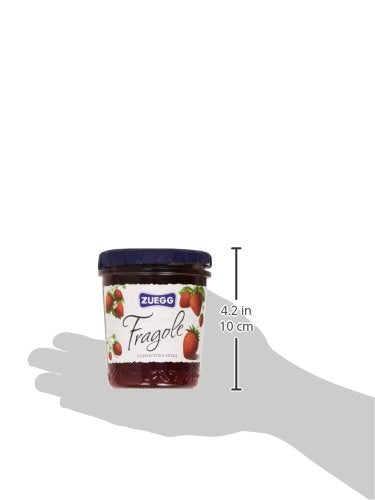Zuegg - Fragole, Confettura Extra - 12 pezzi da 320 g [3840 g]
