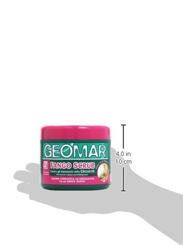Geomar - Fango Scrub, Azione Lipolitica ed Esfoliante in un Unico Gesto - 600 g