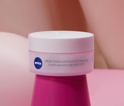 Nivea Essentials Super Idratante 24H Nutriente, Crema Giorno Viso per Pelli Secche e Sensibili, 50 ml