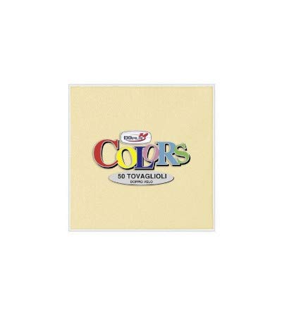 DOPLA TOVAGLIOLO CREMA 33 X 33 CM 50 PEZZI