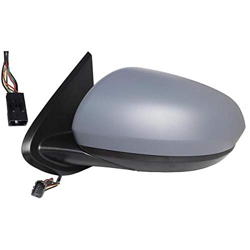 7445612565500 Derb Specchio Retrovisore Sx Sinistro [Lato Guida] (Elettrico - Termico) 5Pin Calotta Da Verniciare