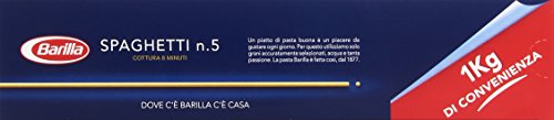 Barilla - Spaghetti n.5, Cottura 8 Minuti - 1000 g