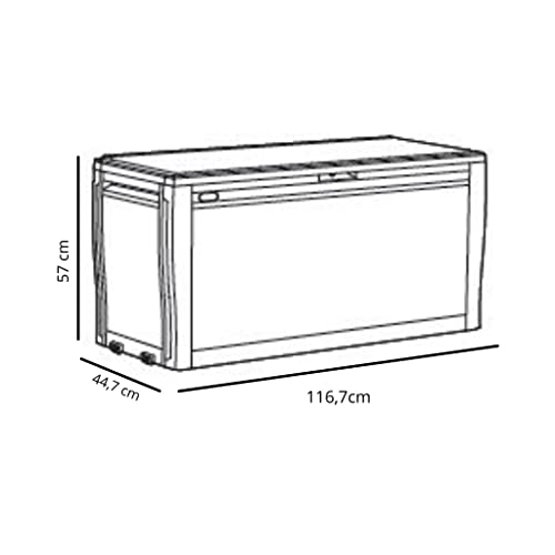 Keter - Comfy, Cassapanca per Esterni